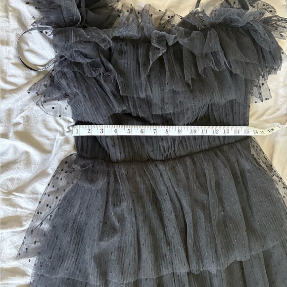 Zac Posen Chic Evening Black Dress Size 10 - Picture 5 of 7